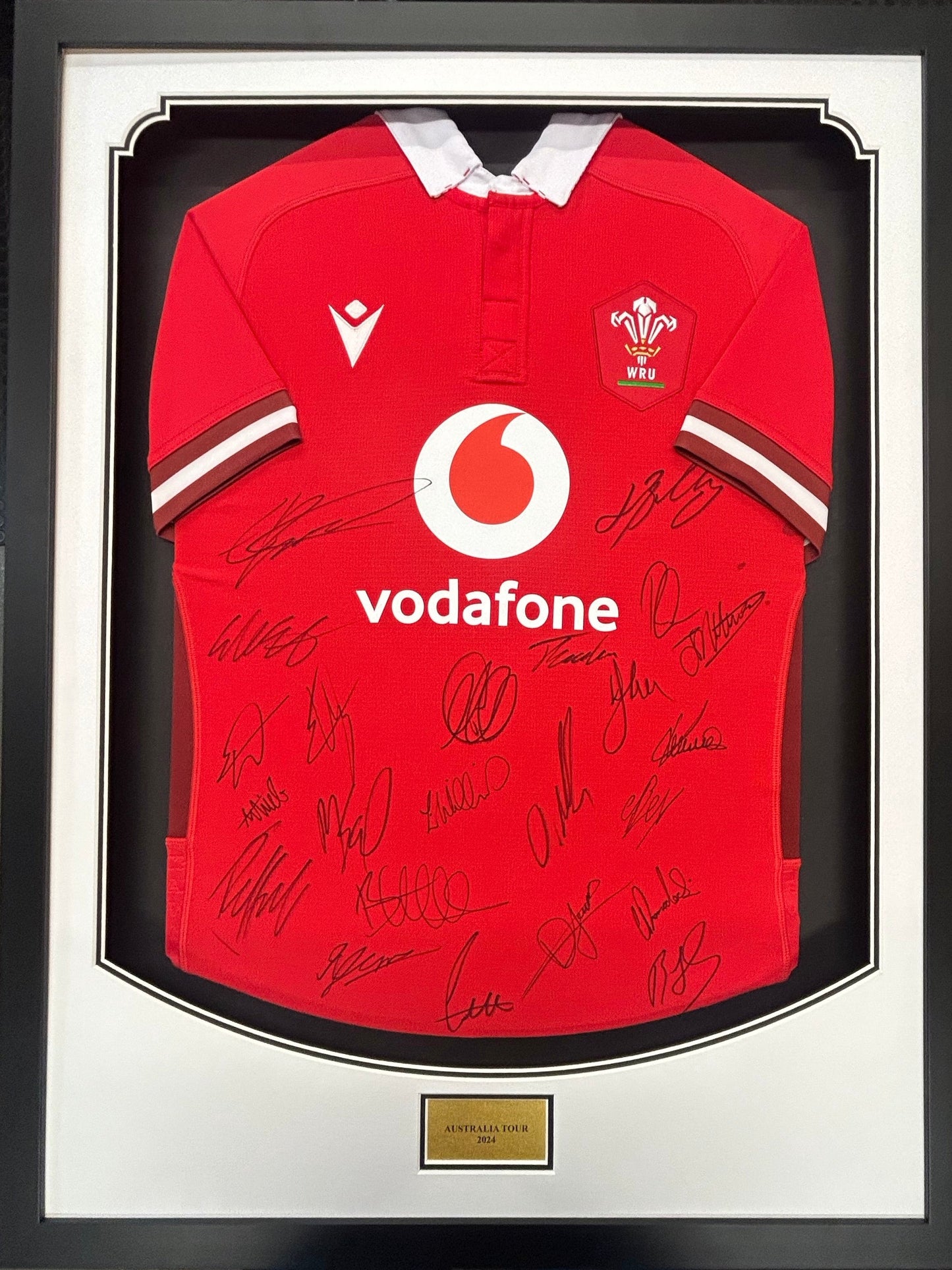 Gold Shirt Framing