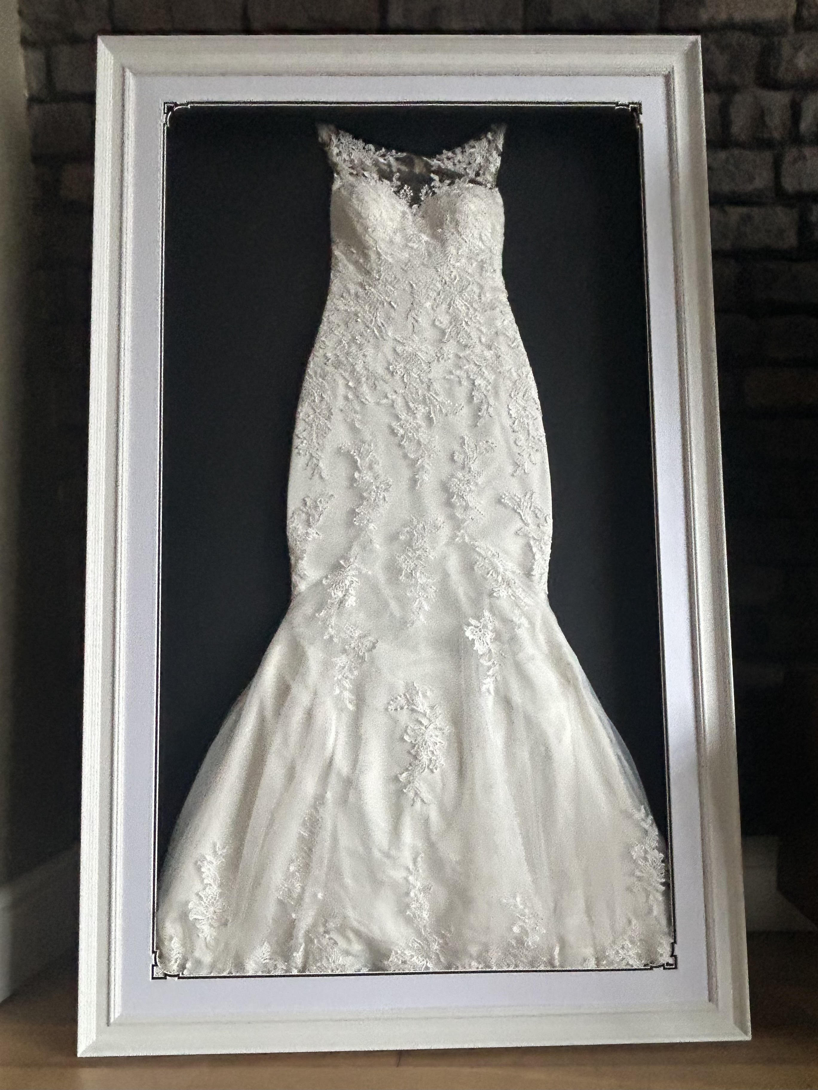 Wedding Dress in Picture Frame Preserve Memories Frames & Sculpts Wedding Dress in Picture Frame Preserve Memories Frames & Sculpts