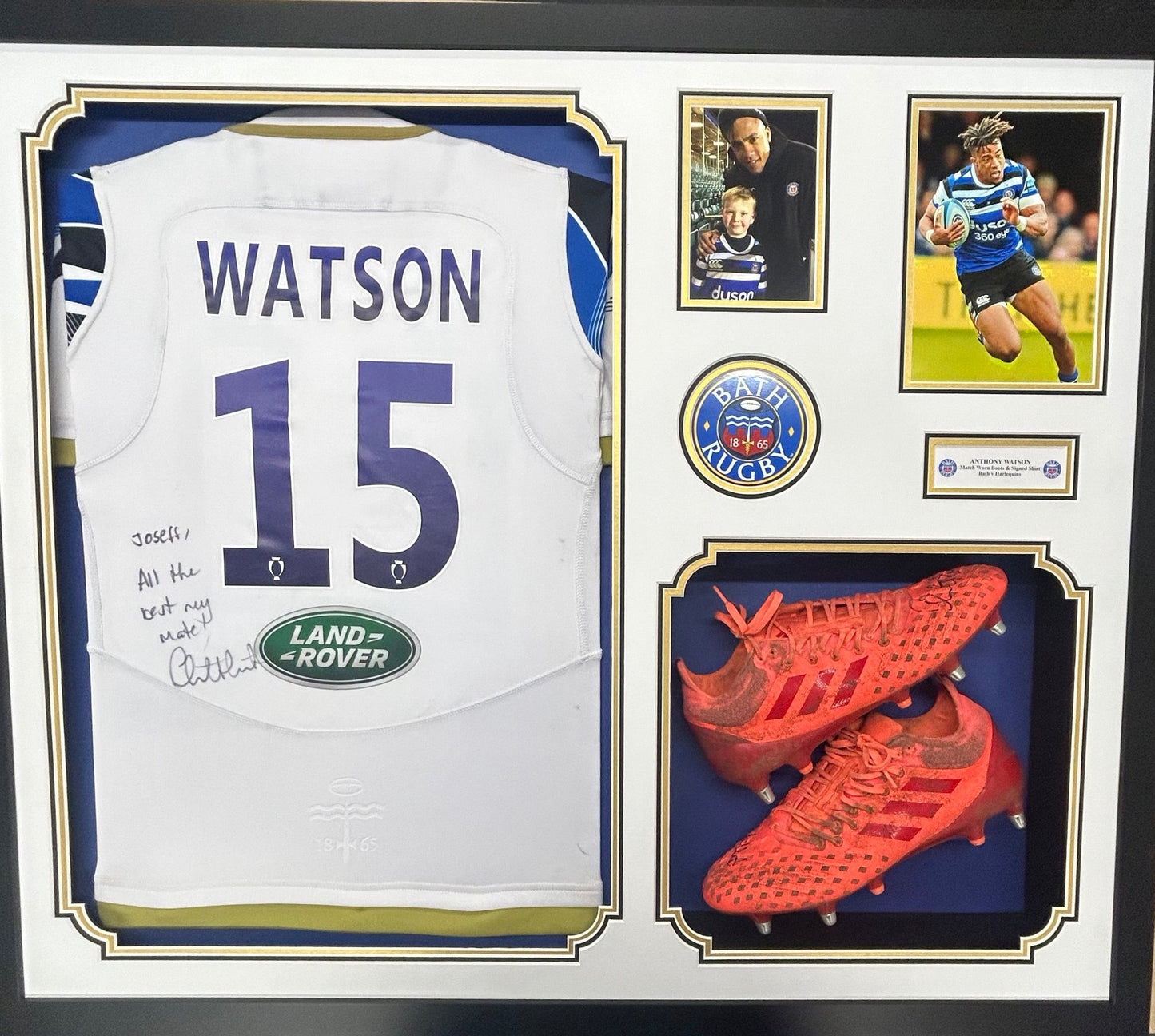Platinum Shirt Framing