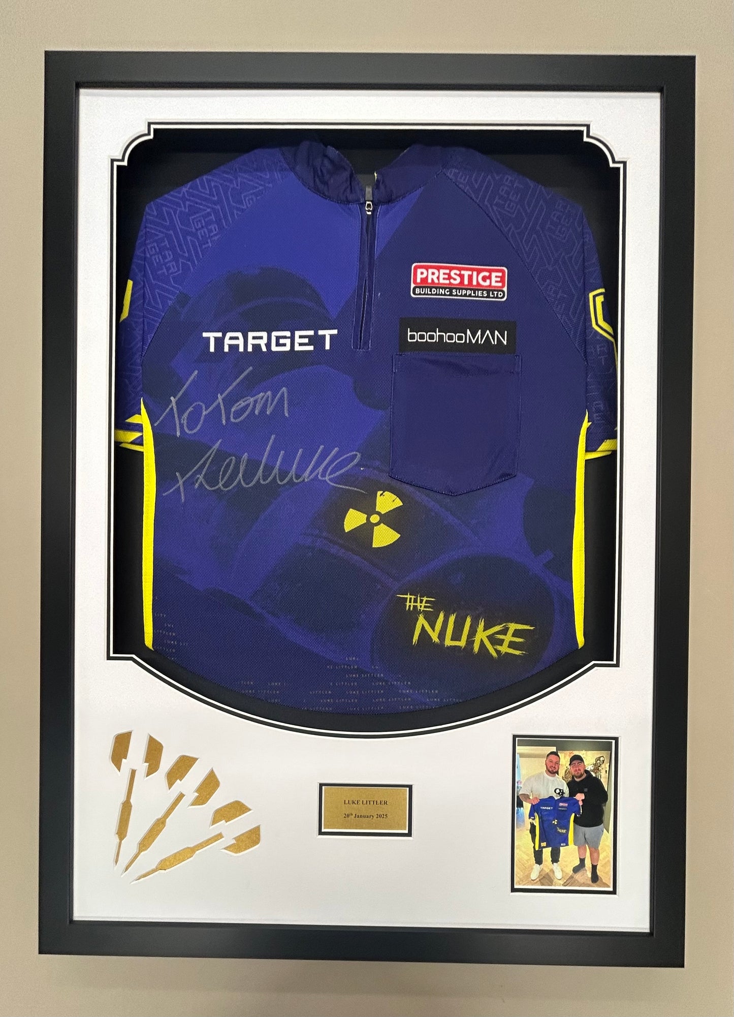 Platinum Shirt Framing