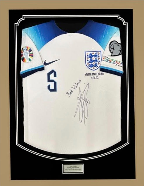 Gold Shirt Framing