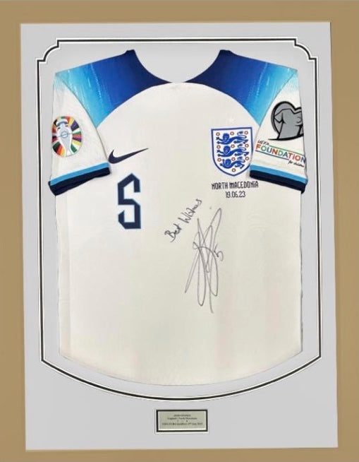 Gold Shirt Framing