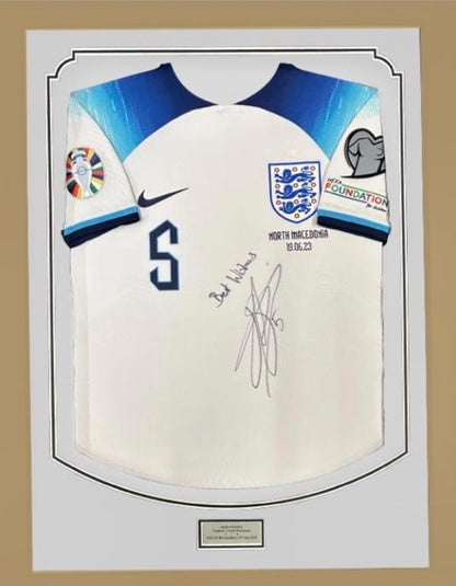 Gold Shirt Framing